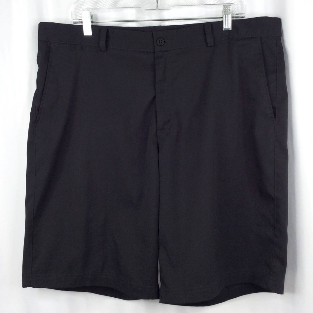 Nike Golf Tour Performance Dri-Fit Shorts Men's Size 38 Black Flat Front - Picture 1 of 5